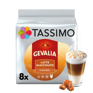 tassimo gevalia latte macchiato caramel pods